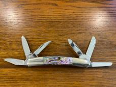 I*XL Wostenholm Cutlery 1543AB 6-Blade Congress Folding Knife w/Abalone Scales Japan