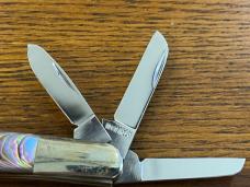 I*XL Wostenholm Cutlery 1543AB 6-Blade Congress Folding Knife w/Abalone Scales Japan