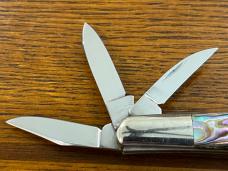I*XL Wostenholm Cutlery 1543AB 6-Blade Congress Folding Knife w/Abalone Scales Japan