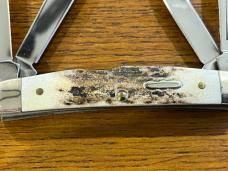 Case XX 54052 SS C. Plattts' Sons Congress Folding Knife w/Jigged Bone Scales Case XX 54052 SS C. Plattts' Sons Congress Folding Knife w/Jigged Bone Scales