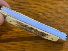 Case XX 54052 SS C. Plattts' Sons Congress Folding Knife w/Jigged Bone Scales Case XX 54052 SS C. Plattts' Sons Congress Folding Knife w/Jigged Bone Scales