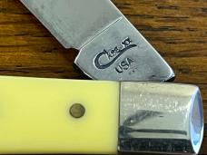 Case XX 3- Dot 30148CV 1997 Slimline Trapper w/Yellow Synthetic Scales
