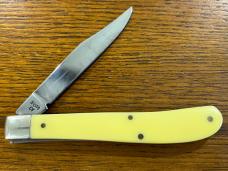 Case XX 3- Dot 30148CV 1997 Slimline Trapper w/Yellow Synthetic Scales Case XX 3- Dot 30148CV 1997 Slimline Trapper w/Yellow Synthetic Scales