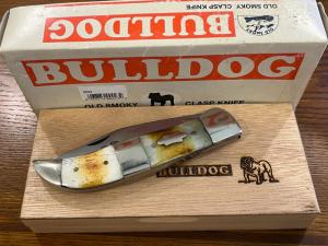 Bulldog OS-23 Old Smoky 23 Clasp Knife w/Stag Scales