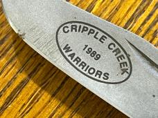 Cripple Creek Bob Cargill Metal 2-Blade Trapper