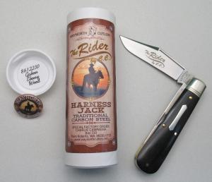 The Rider by C.C. Gabon Ebony Harness Jack by Great Eastern Cutlery. GEC and Charlie C. .... 861223P