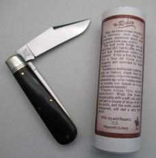 The Rider by C.C. Gabon Ebony Harness Jack by Great Eastern Cutlery. GEC and Charlie C. .... 861223P The Rider by C.C. Gabon Ebony Harness Jack by Great Eastern Cutlery. GEC and Charlie C. .... 861223P