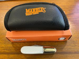 Marbles MR163 Barlow Folding Knife w/Mother of Pearl Scales