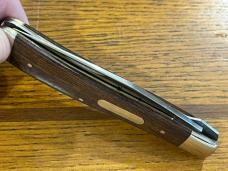 Marbles White Tailed Deer Single Blade Trapper w/Wood Scales Japan Marbles White Tailed Deer Single Blade Trapper w/Wood Scales Japan