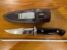 Parker Custom Series Limited Edition Clip Point Hunting Knife SN#0064 Parker Custom Series Limited Edition Clip Point Hunting Knife SN#0064