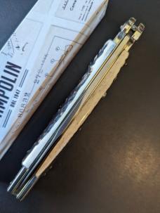  NIB 11"- 28cm Stag Horn A.G.A. Campolin Maltese lockback auto
