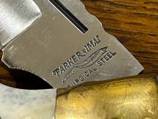 Parker-IMAI K267 Lockback Folding Knife w/Carved Smooth Bone Scales Japan Parker-IMAI K267 Lockback Folding Knife w/Carved Smooth Bone Scales Japan