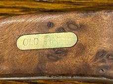 Schrade 6 7/8" Drop Point Old Timer PH2W Knife w/Burled Ironwood Scales