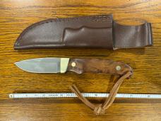 Schrade 6 7/8" Drop Point Old Timer PH2W Knife w/Burled Ironwood Scales
