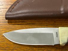 Schrade 6 7/8" Drop Point Old Timer PH2W Knife w/Burled Ironwood Scales
