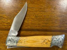 Schrade I*XL Wolstenholm M-1615 Lockback Folding Knife w/Orange Bone Scales England Schrade I*XL Wolstenholm M-1615 Lockback Folding Knife w/Orange Bone Scales England