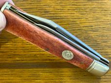Schrade Walden/Stewart A. Taylor & Sons 2643TX Remember The Alamo 2-Blade Trapper Folding Knife Schrade Walden/Stewart A. Taylor & Sons 2643TX Remember The Alamo 2-Blade Trapper Folding Knife