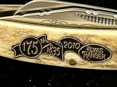 Schrade Uncle Henry 34STTR 175th Anniversary Texas Rangers 3-Blade Stockman Folding Knife Schrade Uncle Henry 34STTR 175th Anniversary Texas Rangers 3-Blade Stockman Folding Knife