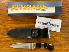Schrade Rare Model LB8BH Convertible Spear Point/Push Blade Knife