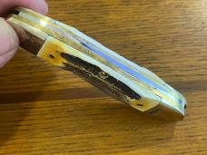 Schrade I*XL Wostenholm Canoe Folding Knife w/Burnt Stag Scales SN#08786 England 
