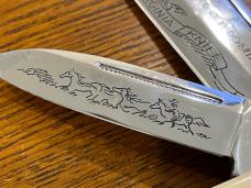 Parker Cut. Co. Limited Edition "The Old Dominion" 2-Blade Folding Knife SN#318 Japan Parker Cut. Co. Limited Edition "The Old Dominion" 2-Blade Folding Knife SN#318 Japan