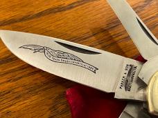Parker & Son M-1431 Exibition 12-Blade Folding Knife w/Mother of Pearl Inlaid Handle Japan-- RARE!!! Parker & Son M-1431 Exibition 12-Blade Folding Knife w/Mother of Pearl Inlaid Handle Japan-- RARE!!!