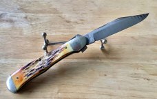 Jaeger Bros Aerial Knife CC , stag scales 