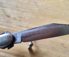 Jaeger Bros Aerial Knife CC , stag scales 