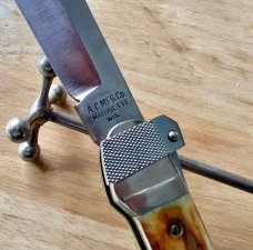 Jaeger Bros Aerial Knife CC , stag scales 