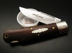 Great Eastern Cutlery Northfield #72 Cody Scout Lockback Che Chen Rosewood GEC 721123LB