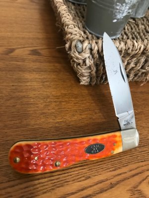 Case 612010 Tribal lock whiskey bone CV edc