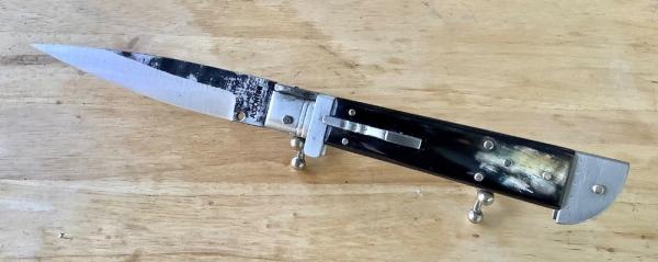 Contini Italian 10 inch Brazilian Horn Hand made picklock Contini Italian 10 inch Brazilian Horn Hand made picklock