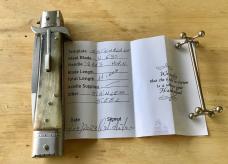 Contini Italian 11 inch Rams Horn Hand made picklock 