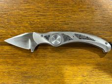 Citizen Stainless Steel Push Dagger Folding Knife Citizen Stainless Steel Push Dagger Folding Knife