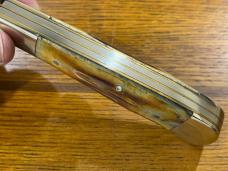 Parker 2-Blade Trapper w/Jigged Stag Scales Japan Parker 2-Blade Trapper w/Jigged Stag Scales Japan