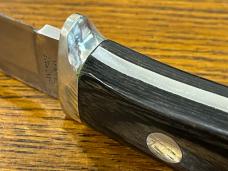 Parker 6 1/2" Drop Point Hunting Knife w/Stainless Steel Blade & Pakkawood Scales Japan Parker 6 1/2" Drop Point Hunting Knife w/Stainless Steel Blade & Pakkawood Scales Japan
