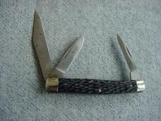 Vintage SCHRADE, WALDEN, N.Y., U.S.A. Junior Stockman's Pattern, Pocket Knife Vintage SCHRADE, WALDEN, N.Y., U.S.A. Junior Stockman's Pattern, Pocket Knife