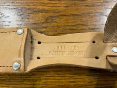 Parker Brothers 7 3/4" Clip Point Hunting Knife w/Stag Handle Germany Parker Brothers 7 3/4" Clip Point Hunting Knife w/Stag Handle Germany