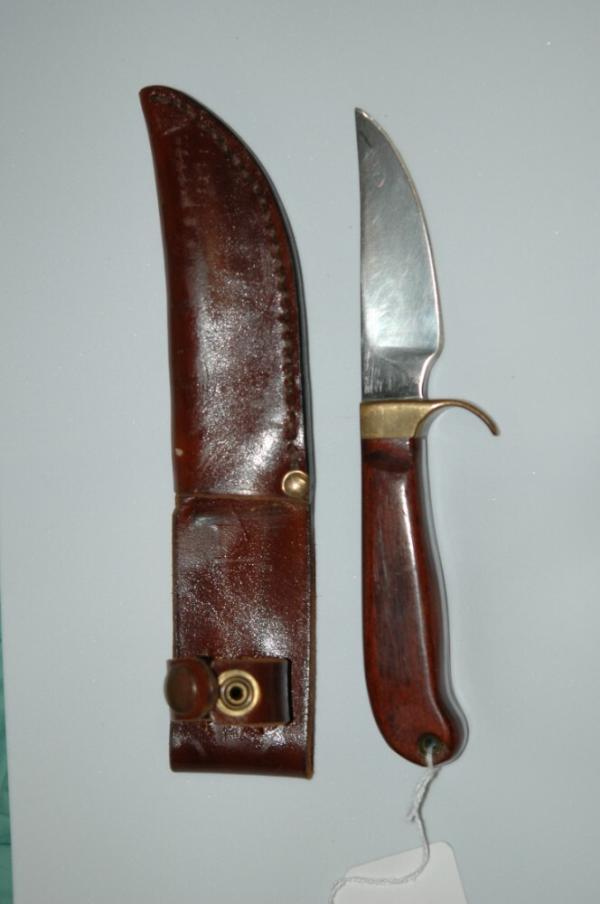 Vintage Olsen Fixed Blade with Sheath