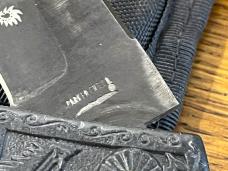 Parker Cut. Co. "Black Dragon" Shogun Single-Blade Folding Knife Japan Parker Cut. Co. "Black Dragon" Shogun Single-Blade Folding Knife Japan