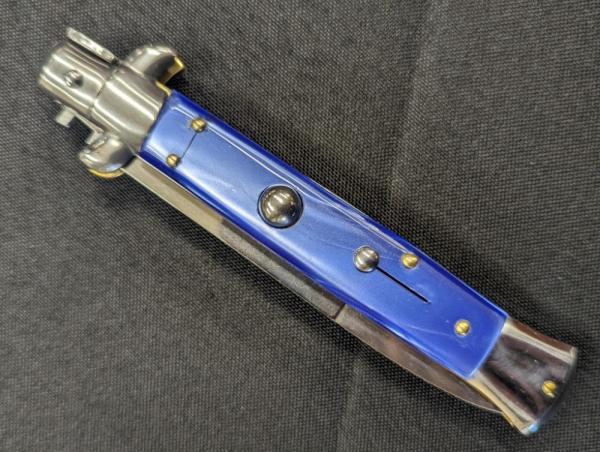NOS SKM 23CM-9 INCH BAYONET BLUE PEARLEX