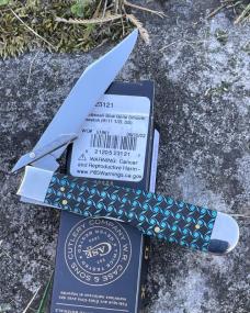 CASE XX ** SFO 2022 CARIBBEAN BLUE SMOOTH BONE SPIRAL CHEETAH CASE XX ** SFO 2022 CARIBBEAN BLUE SMOOTH BONE SPIRAL CHEETAH