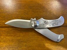 Parker Cut. Co. AK-808 Hillbilly Barry Woods Style Swing-Lock Folding Knife Japan -- RARE!!! Parker Cut. Co. AK-808 Hillbilly Barry Woods Style Swing-Lock Folding Knife Japan -- RARE!!!