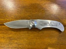 Parker Cut. Co. AK-808 Hillbilly Barry Woods Style Swing-Lock Folding Knife Japan -- RARE!!! Parker Cut. Co. AK-808 Hillbilly Barry Woods Style Swing-Lock Folding Knife Japan -- RARE!!!