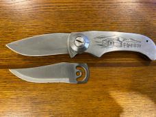 Parker Cut. Co. AK-808 Hillbilly Barry Woods Style Swing-Lock Folding Knife Japan -- RARE!!! Parker Cut. Co. AK-808 Hillbilly Barry Woods Style Swing-Lock Folding Knife Japan -- RARE!!!