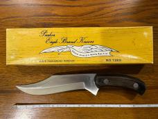Parker Cut. Co. Clip Point Hunting Knife with Black Pakkawood Scales Japan No 1260 Parker Cut. Co. Clip Point Hunting Knife with Black Pakkawood Scales Japan No 1260