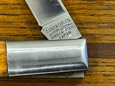 Parker Cut. Co. No. 5015 Grey Ghost Lockback Folding Knife w/Smooth Bone Scales Japan Parker Cut. Co. No. 5015 Grey Ghost Lockback Folding Knife w/Smooth Bone Scales Japan