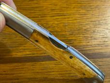 Parker Cut. Co. No. 5015 Grey Ghost Lockback Folding Knife w/Smooth Bone Scales Japan Parker Cut. Co. No. 5015 Grey Ghost Lockback Folding Knife w/Smooth Bone Scales Japan
