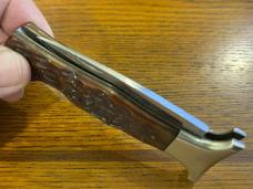 Parker Cut. Co. No. 688 El Diablo Lockback Knife w/Pick Bone Stag Scales Japan Parker Cut. Co. No. 688 El Diablo Lockback Knife w/Pick Bone Stag Scales Japan