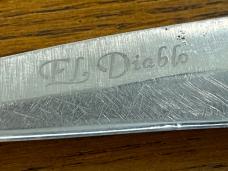 Parker Cut. Co. No. 688 El Diablo Lockback Knife w/Pick Bone Stag Scales Japan Parker Cut. Co. No. 688 El Diablo Lockback Knife w/Pick Bone Stag Scales Japan